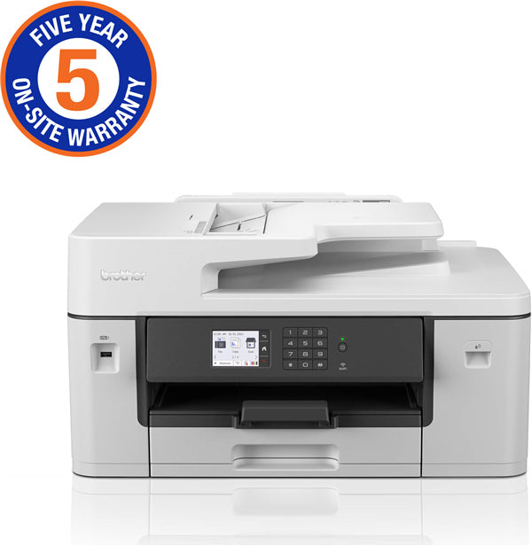 Brother A3 Inkjet 4-in-1 with Double-sided Printing/ wired & wireless connectivity (5YR onsite)