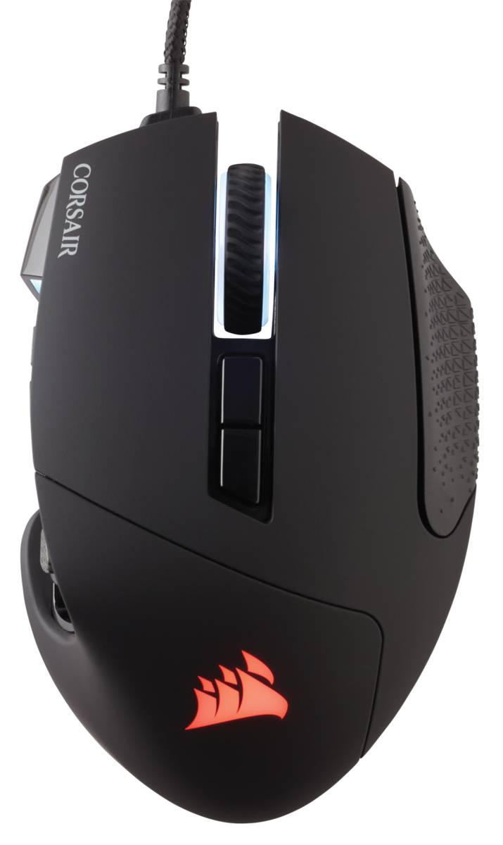 Corsair SCIMITAR ELITE RGB Optical MOBA/MMO Gaming Mouse; 18;000 DP; Black