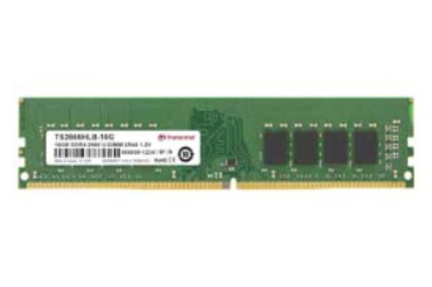 TRANSCEND 32GB JET MEMORY DDR4 2666MHZ DESKTOP UDIMM 2RX8 2GX8 CL19