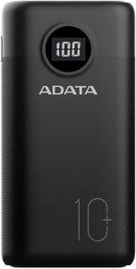 Adata AP10000QCD-DGT-CBK P10000QCD 10000mAh (37Wh) Power Bank - Black