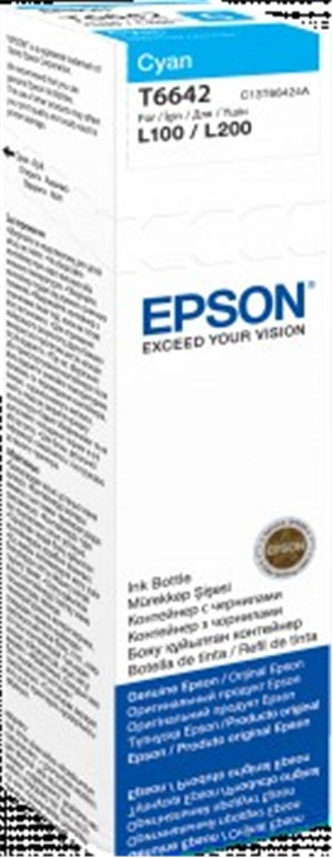 Ink Bottles Cyan 70ml EcoTank L565/ L550/ L486/ L455/ L386/ L382/ L365/ L355/ L355/ L310/ L3070 ... Epson 6500 pages