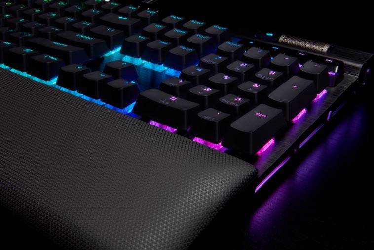 Corsair K100 RGB Optical-Mechanical Wired Corsair OPX Switch Keyboard