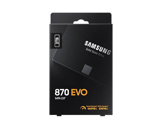 Samsung 870 EVO 2TB 2.5" SATA III SSD
