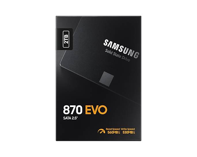 Samsung 870 EVO 2TB 2.5" SATA III SSD