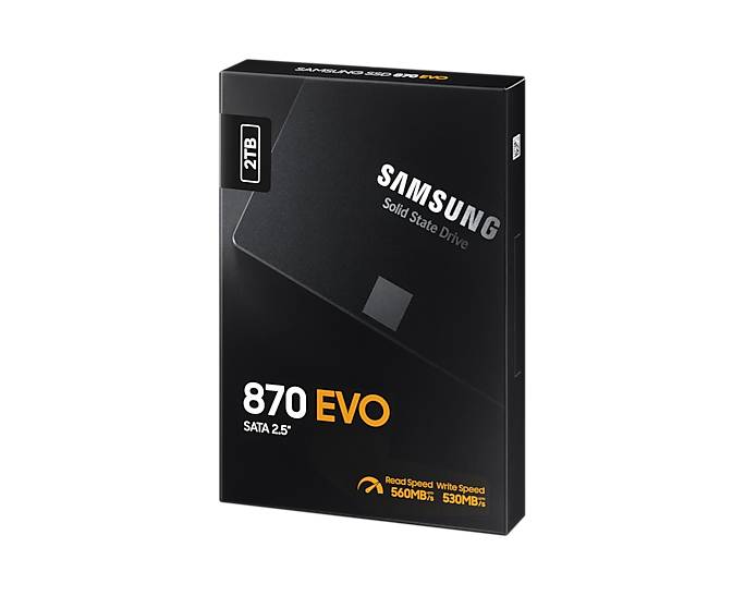 Samsung 870 EVO 2TB 2.5" SATA III SSD
