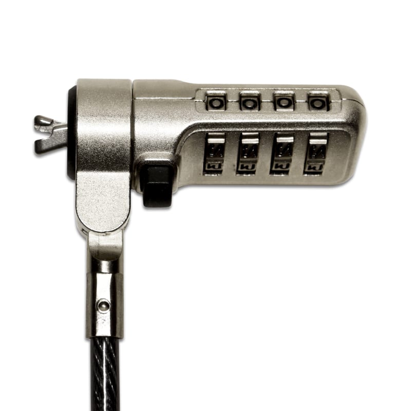 Port Connect Wedge Slot 4 Digit Combination Lock 1.8m Black