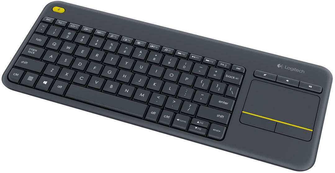 Logitech Wireless Touch Keyboard K400 Plus (Dark Grey)-0