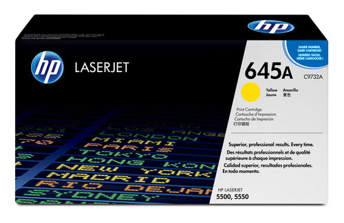 HP 645A Clj 5500 Yellow Print Cartridge-0