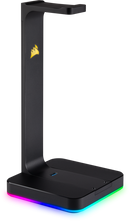 Corsair CA-9011167 Premium RGB Gaming Headset Stand with 7.1 Surround Sound Headphone Audio