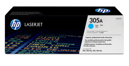 Hp 305A Cyan Laserjet Toner Cartridge-0