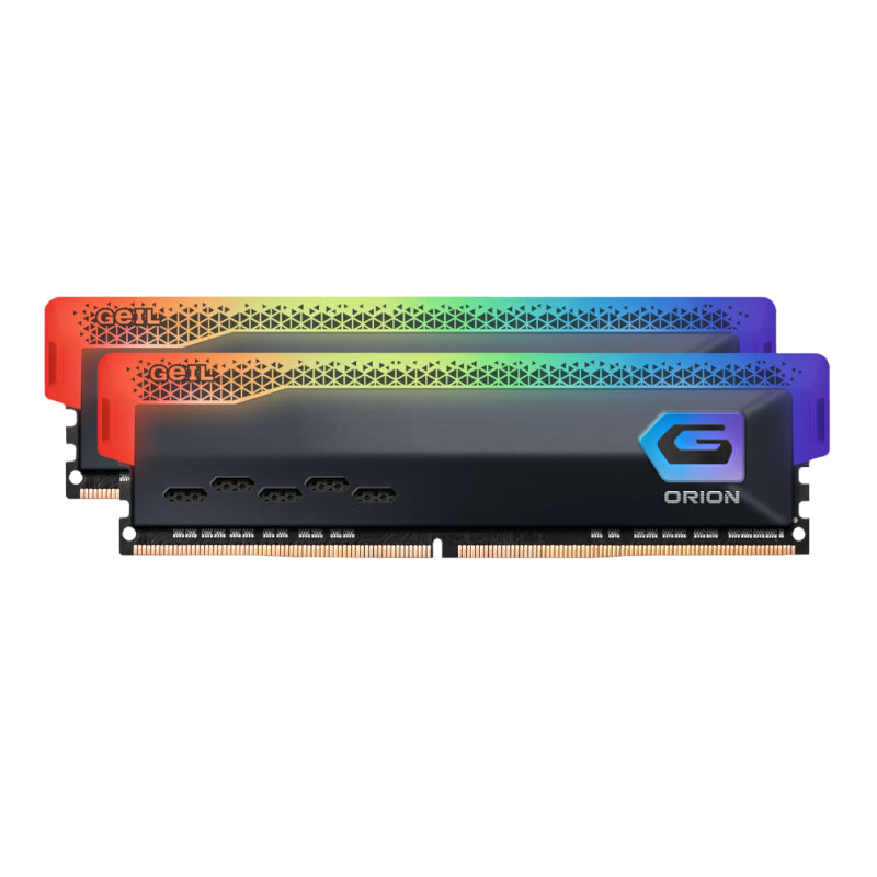 Geil Orion RGB 16GB KIT(2X8GB) 3600MHz DDR4 Desktop Gaming Memory-Grey