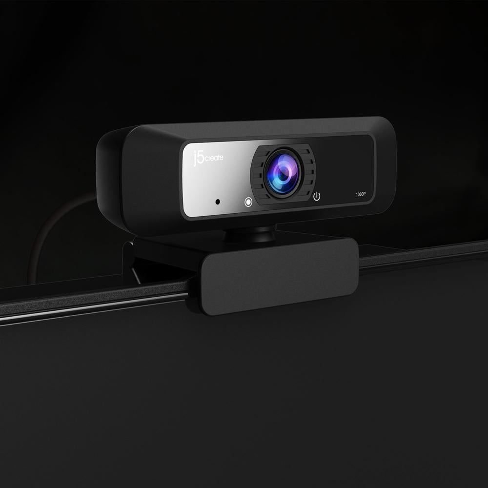 J5 jVCU100 HD Webcam USB™ HD Webcam with 360° Rotation