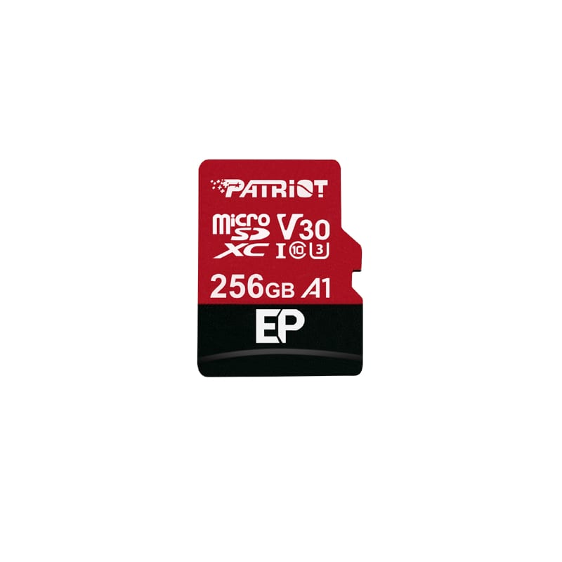 Patriot LX V30 A1 256GB Micro SDXC - Platinum Selection