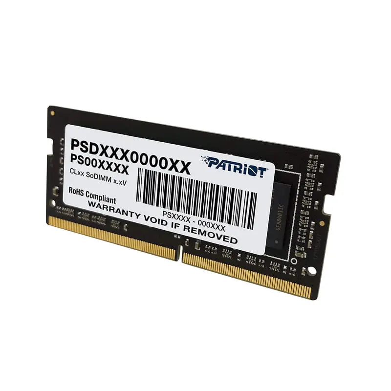 Patriot Signature Line 8GB 3200MHz DDR4 Single Rank SODIMM Notebook Memory