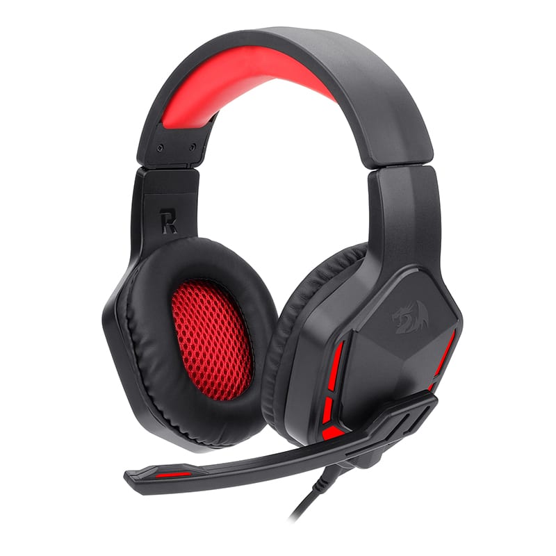 Redragon THEMIS 3.5mm|2.0|Boom Mic Gaming Headset - Black