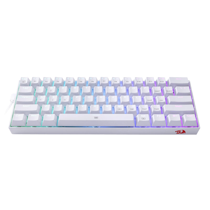 Redragon DRAGONBORN 60% RGB Mechanical Gaming Keyboard - White