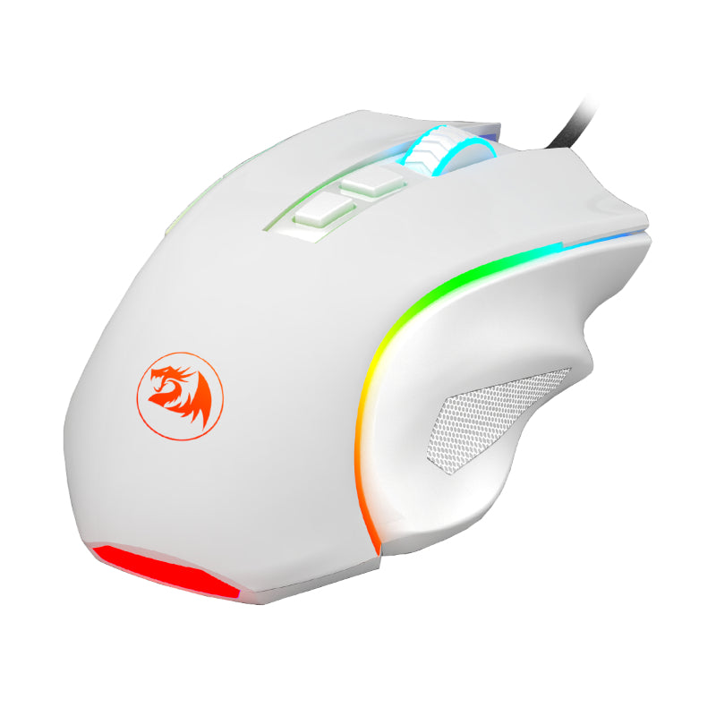 Redragon Griffin 7200DPI Gaming Mouse - White