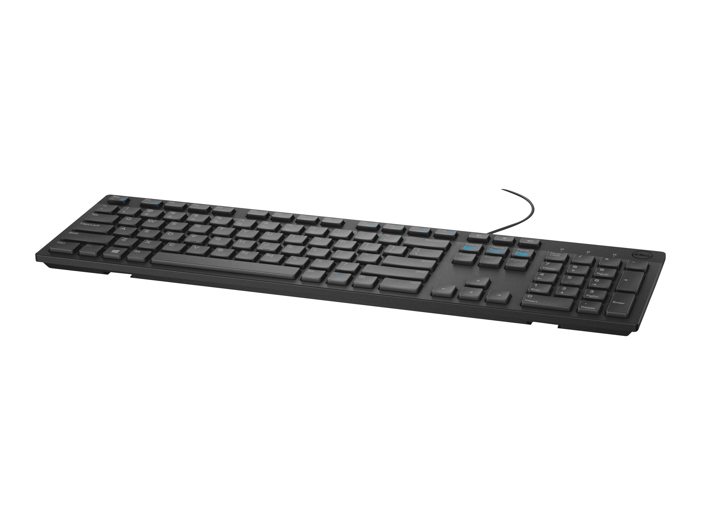 Dell Multimedia Keyboard-KB216 - US International (QWERTY) - Black