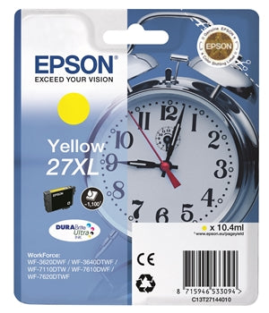 Ink Cartrdiges Yellow 10.4ml XL WF-3620DWF / WF-7710DF / WF-7210DTW / WF-7110DTW Epson 1100 pages