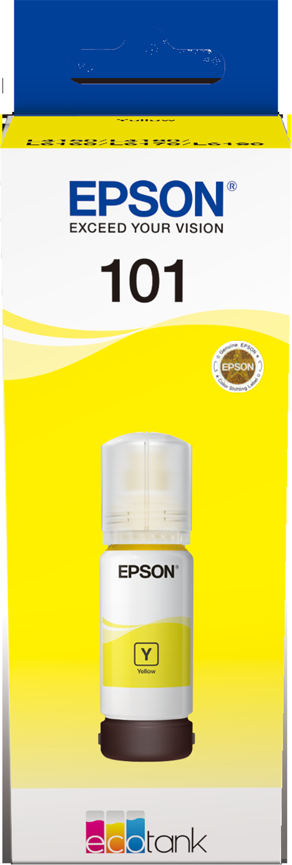 Ink Bottles Yellow 70ml Ecotank L4150 / L4160 / L6160 / L6170 / L6190 Epson 6000 pages