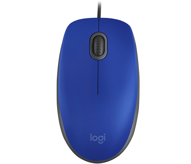 Logitech M110 Silent Mouse, Wired Mouse with Silent Clicks