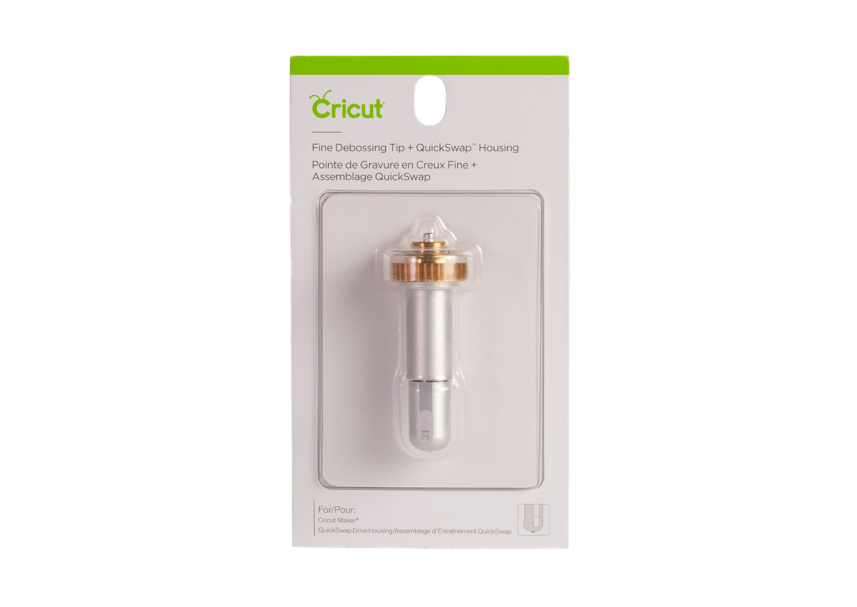 2006835 - Cricut Maker Debossing Tip with QuickSwap Housing; .