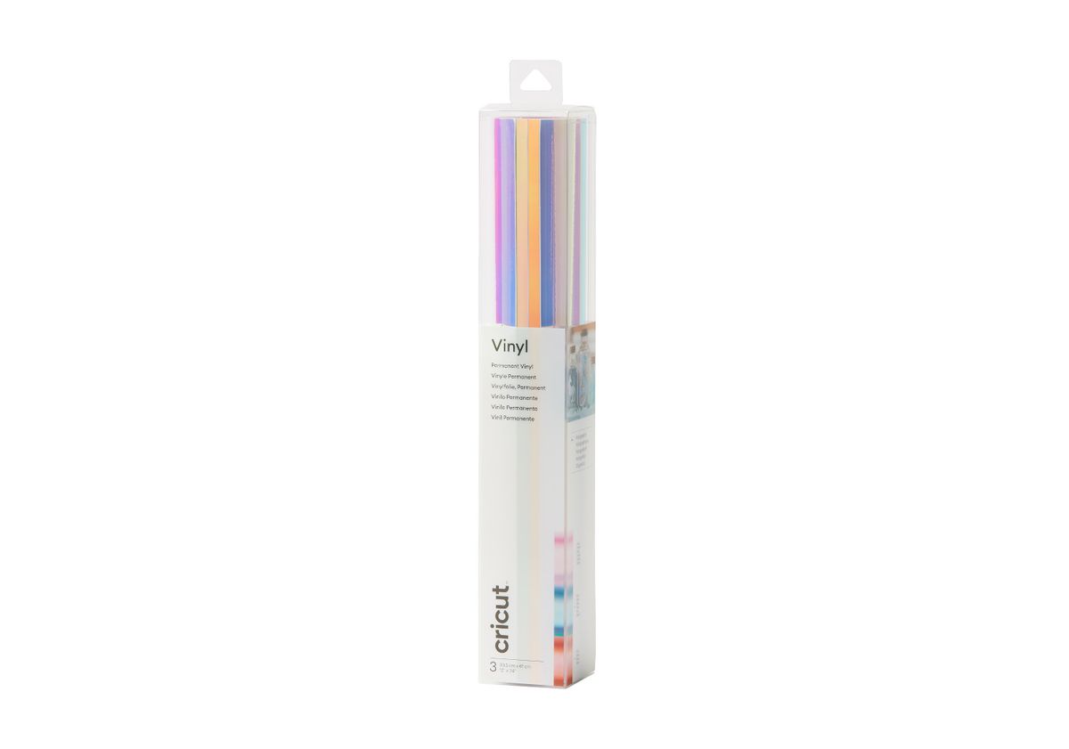 2007731 - Cricut Holographic Vinyl 30x60cm 3-sheet Sampler (Opal; Pink; Blue)