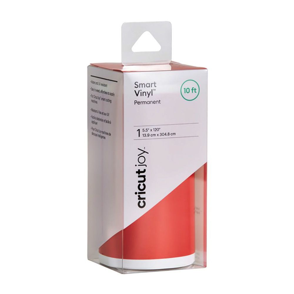 2008816: Cricut Joy Smart Vinyl – perm Value Roll 13.9 cm x 304.8 cm (Cardinal Red)
