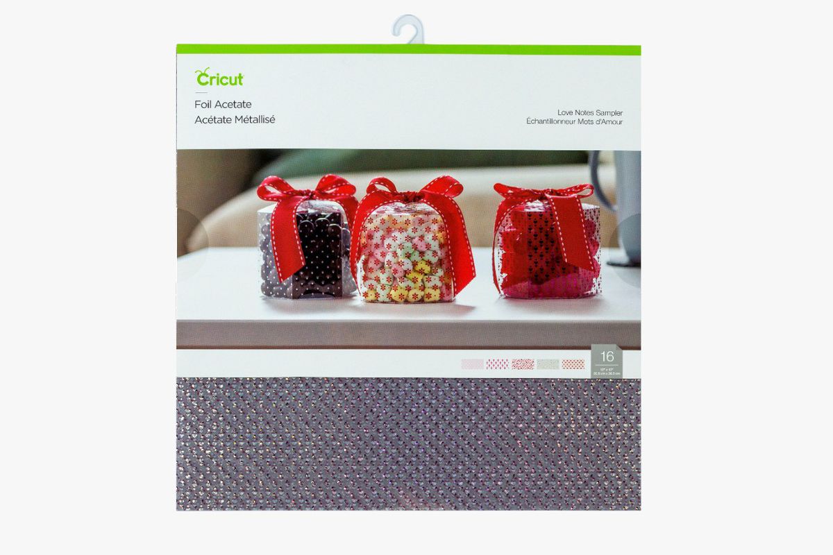 2006309 - Cricut Foil Acetate 30x30cm; ; 16-sheets (Love Notes).