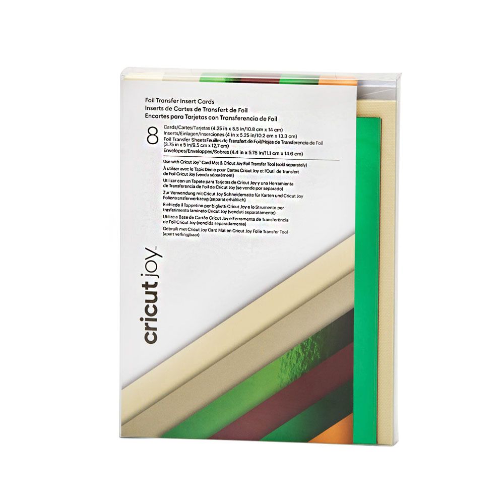 2009204 - Cricut Insert Cards Foil Cameron R20 (10;8 Cm X 14 Cm) 8-Pack