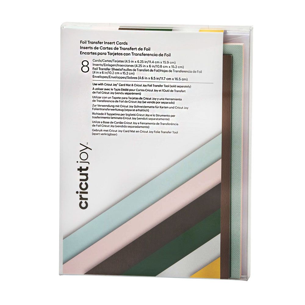 2009211 - Cricut Insert Cards Foil Forest R30 (11;4 Cm X 15;9 Cm) 8-Pack
