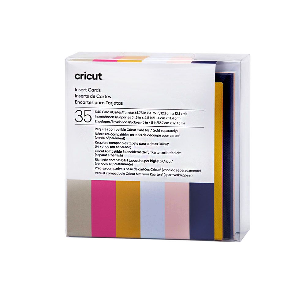 2009473 - Cricut Insert Cards Sensei S40 (12;1 Cm X 12;1 Cm) 35-Pack