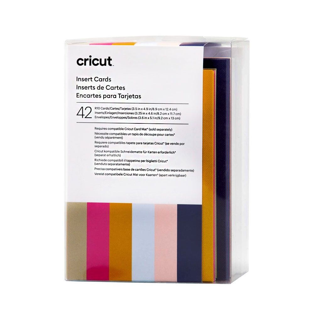 2009464 - Cricut Insert Cards Sensei R10 (8;9 Cm X 12;4 Cm) 42-Pack
