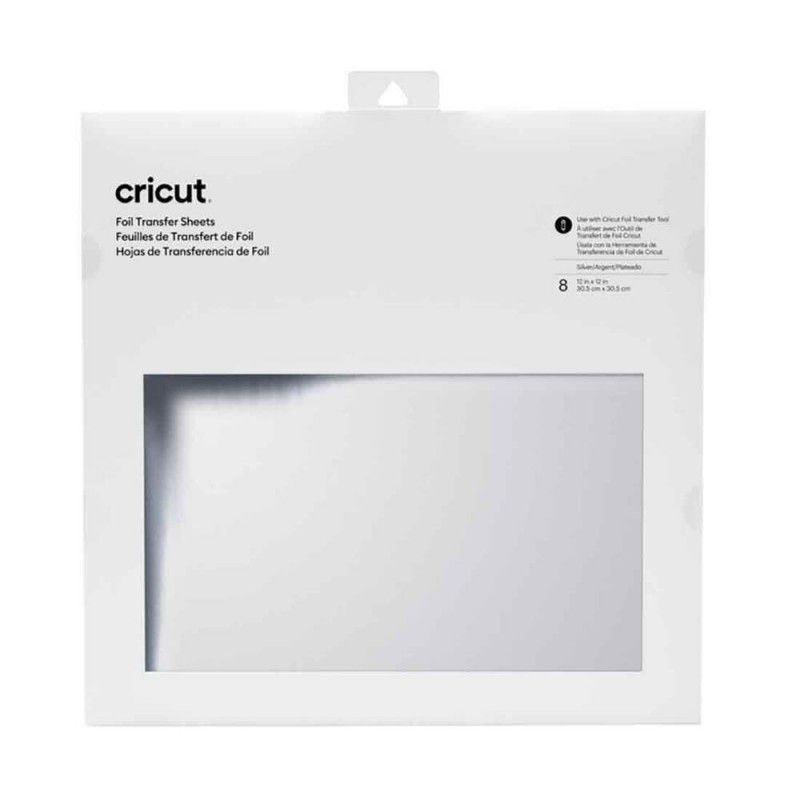 2008719 - Cricut Transfer Foil Sheets 30x30cm 8 sheets (Silver) .