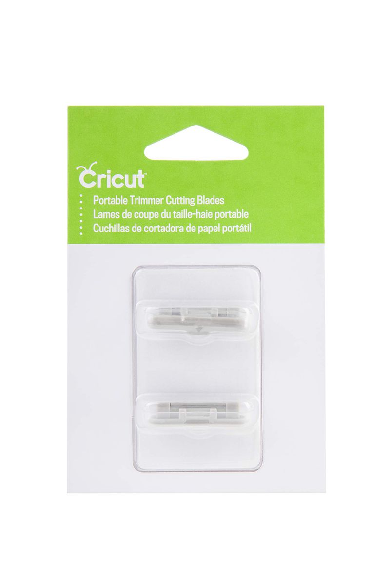 2002675 - Cricut Basic Trimmer Replacement Blade 2-pack; 2 cutting blades.