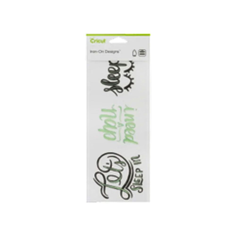 2004981 - CRICUT IRON ON DESIGNS SLEEP IN 4.25X12