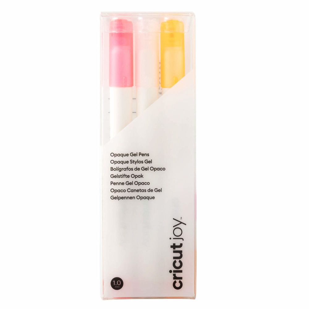 2009380 - Cricut Joy Opaque Gel Pens white; pink and orange