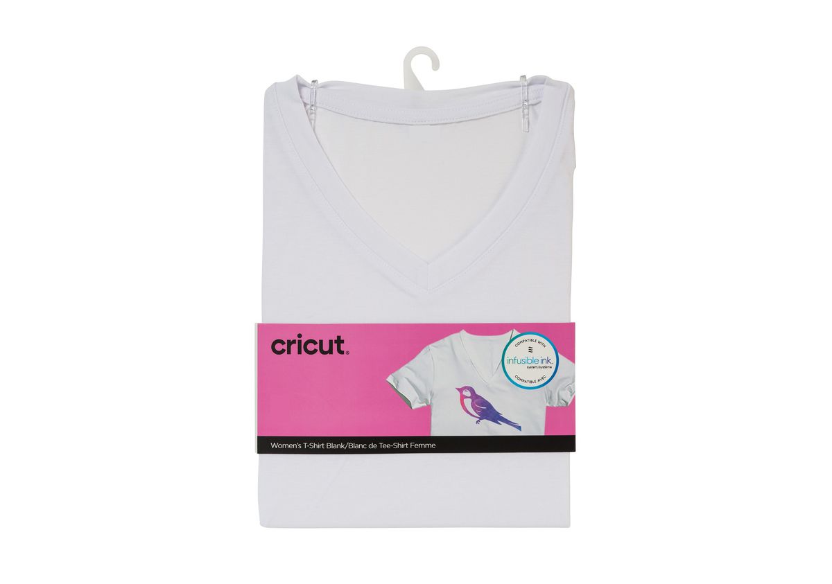 2007909: Cricut Infusible Ink Women's White T-Shirt (XL)