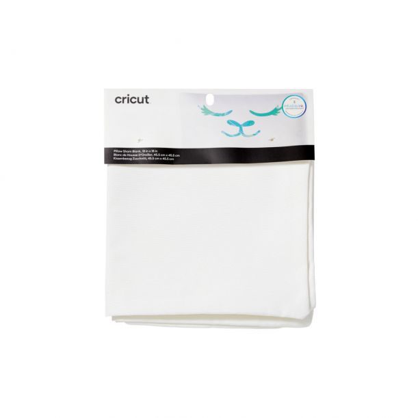 2007485: Cricut Smooth Pillow Case 46x46cm (White) (Infusible Ink Blank)