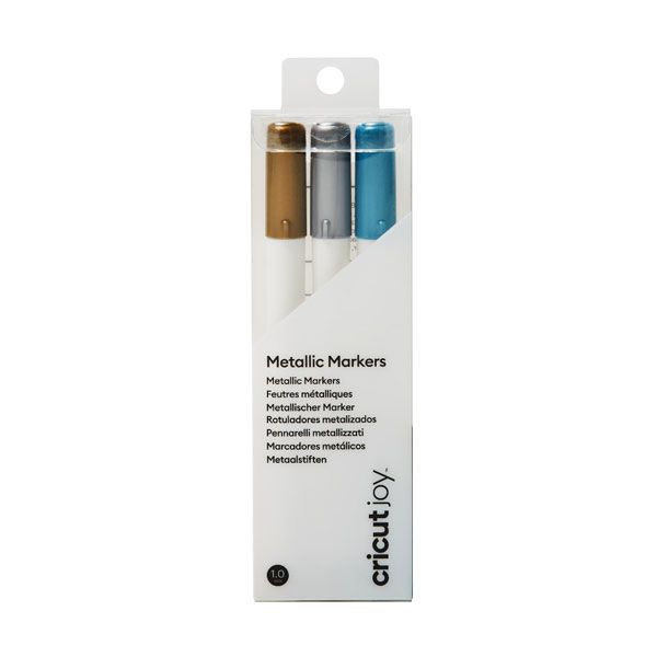 2008071; Cricut Joy Medium Point Markers 3-pack (Gold; Silver; Blue);