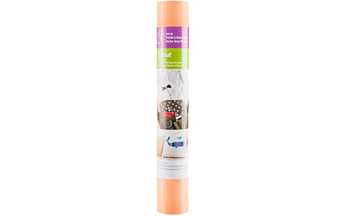 2003260 - Cricut Glitter Iron-On  30x48cm (Fluorescent Orange)