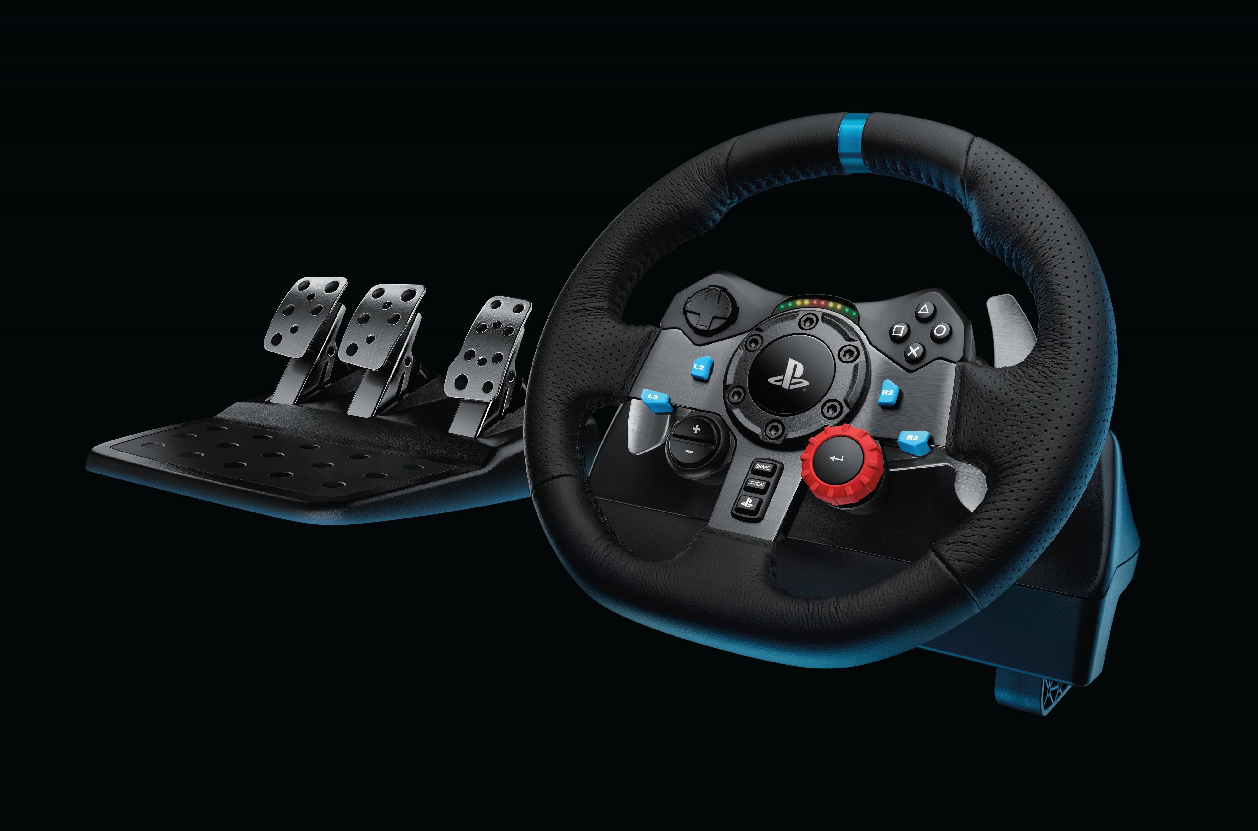 Logitech G29 Driving Force Racing Wheel (PS5, PS4, PS3 & PC)