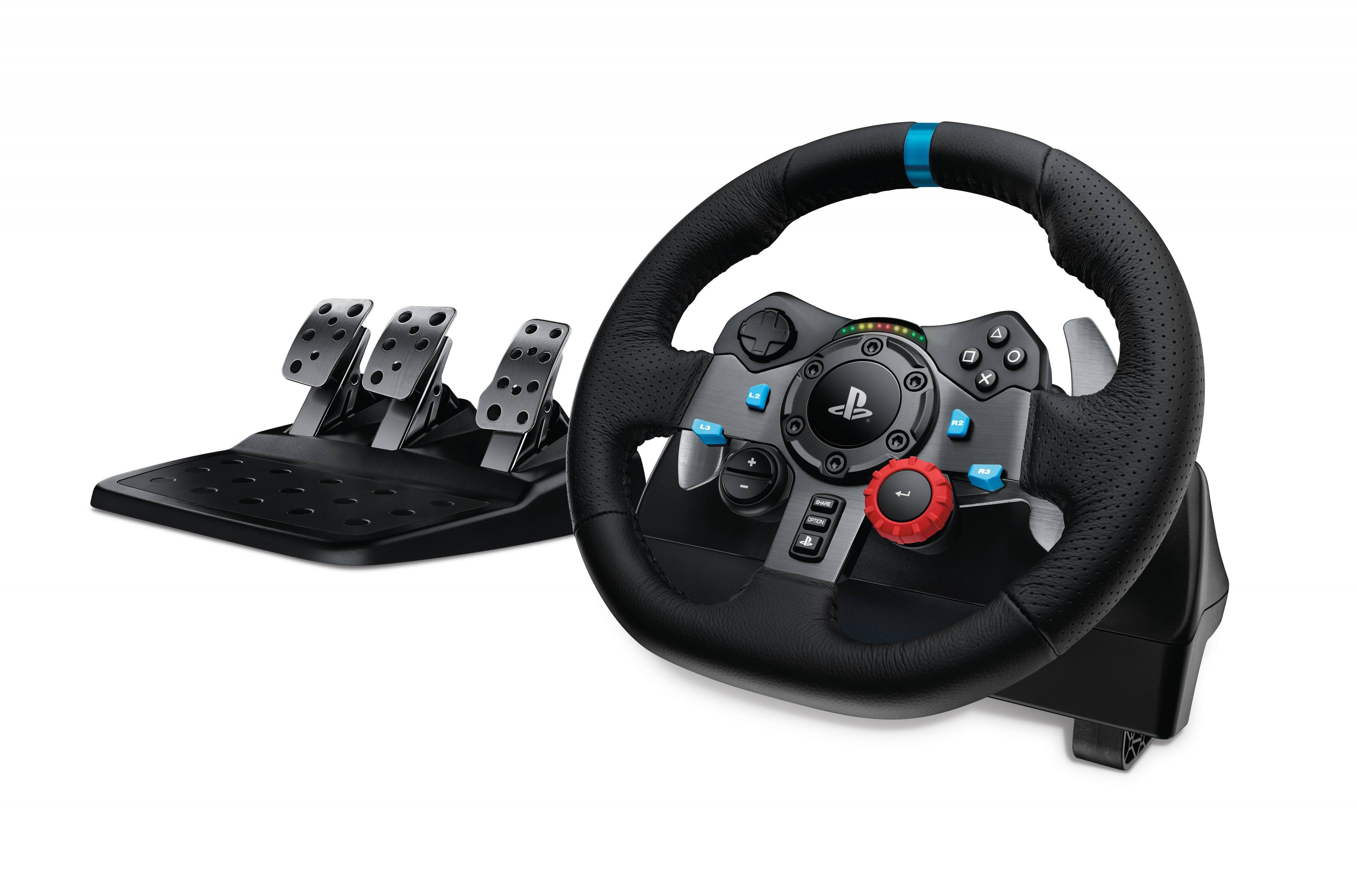 Logitech G29 Driving Force Racing Wheel (PS5, PS4, PS3 & PC)