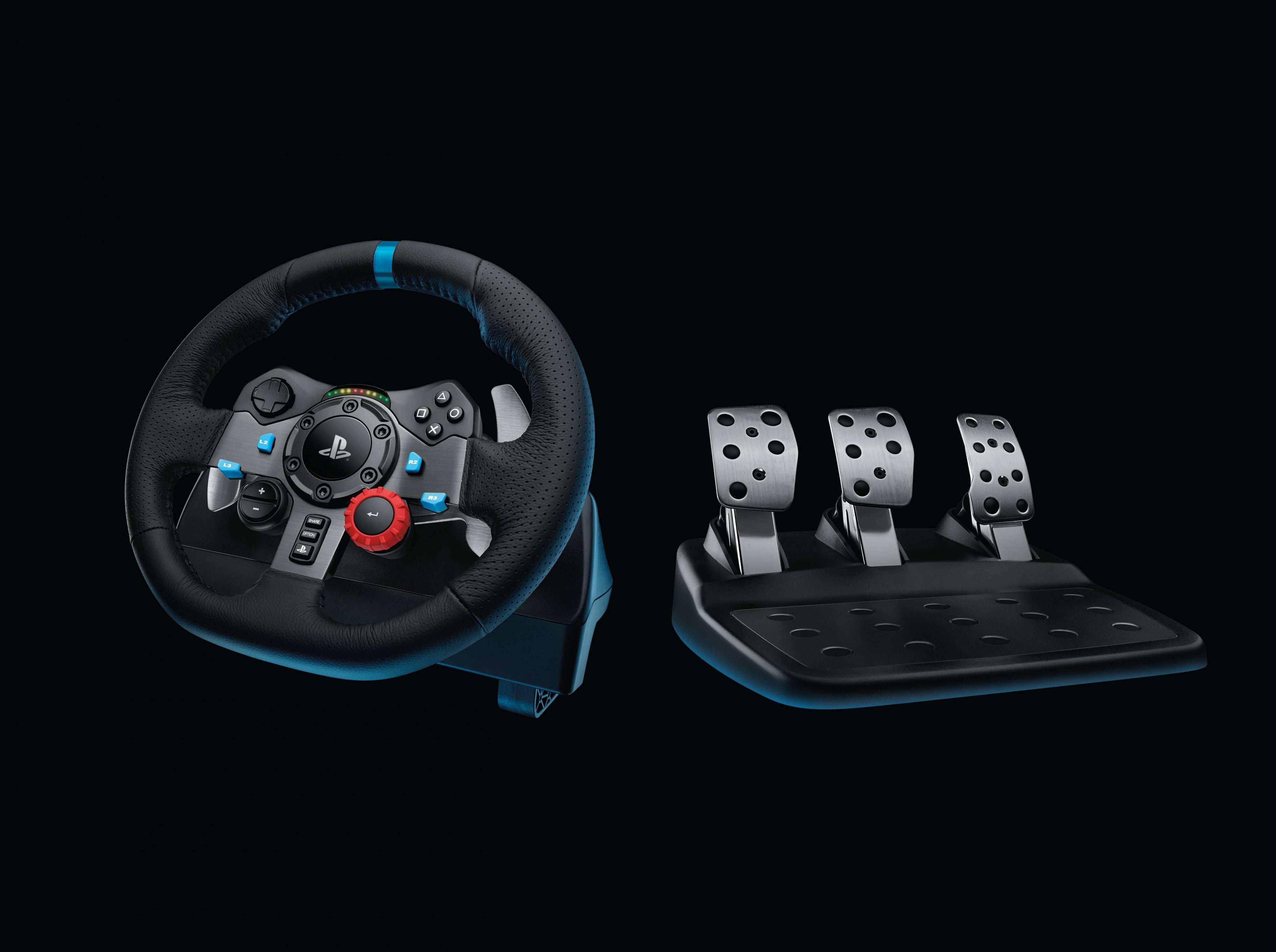 Logitech G29 Driving Force Racing Wheel (PS5, PS4, PS3 & PC)