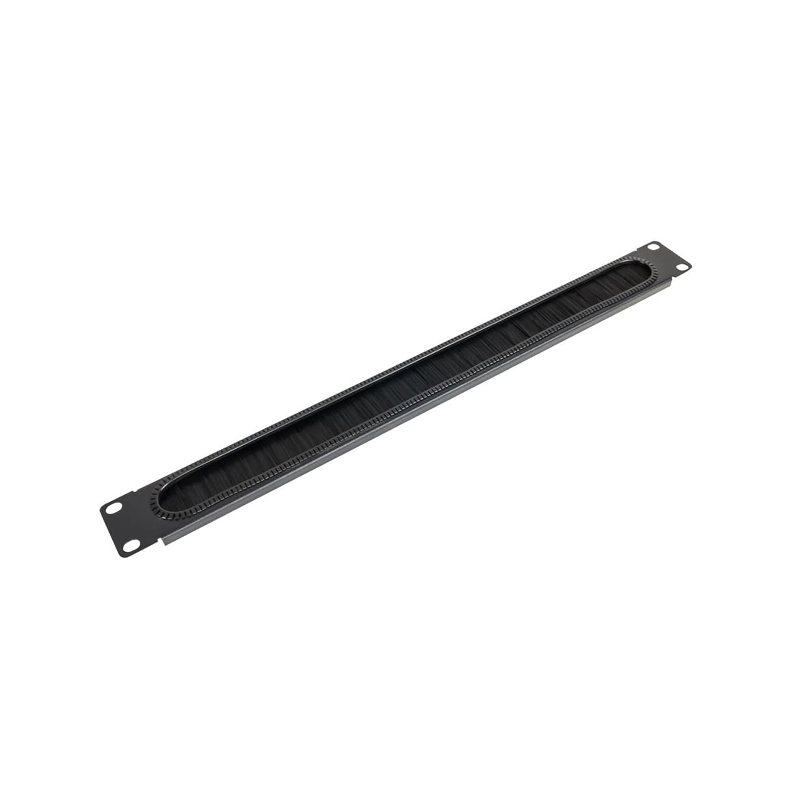 1U BLANKING PLATE BLACK-0