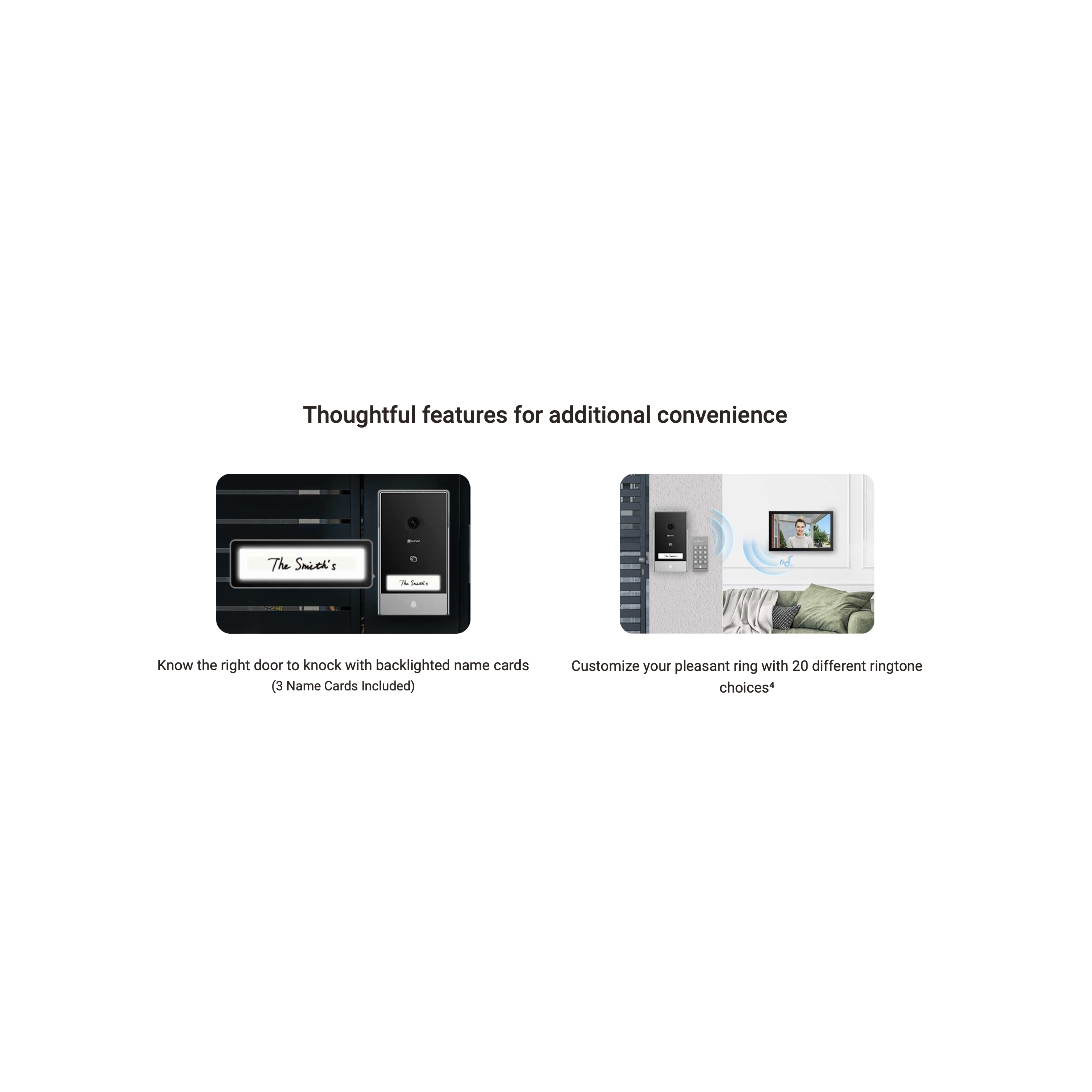 EZVIZ TP7 2K Smart Home Video Doorphone