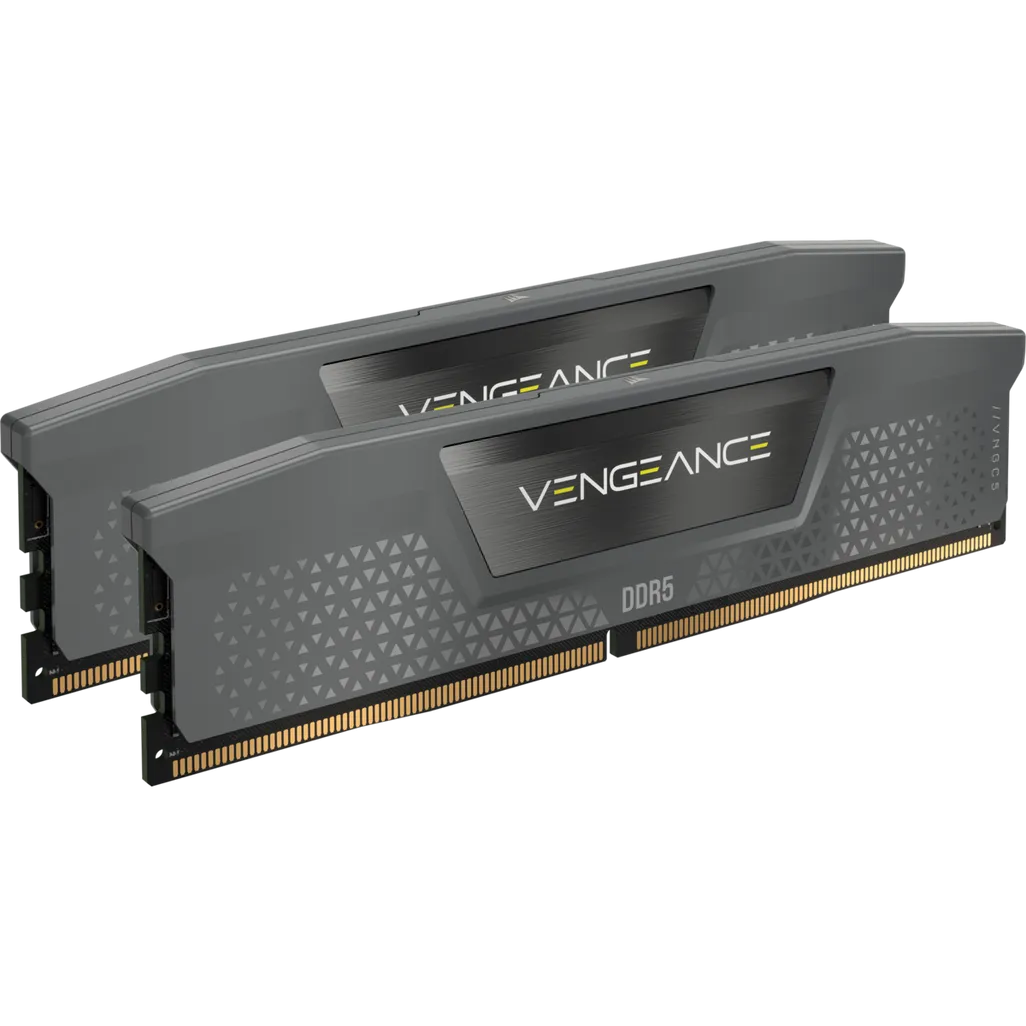 Corsair VENGEANCE DDR5 32GB (2 x 16GB) DDR5 5200 CL40-40-40-77 1.25V Intel XMP & AMD EXPO - GREY