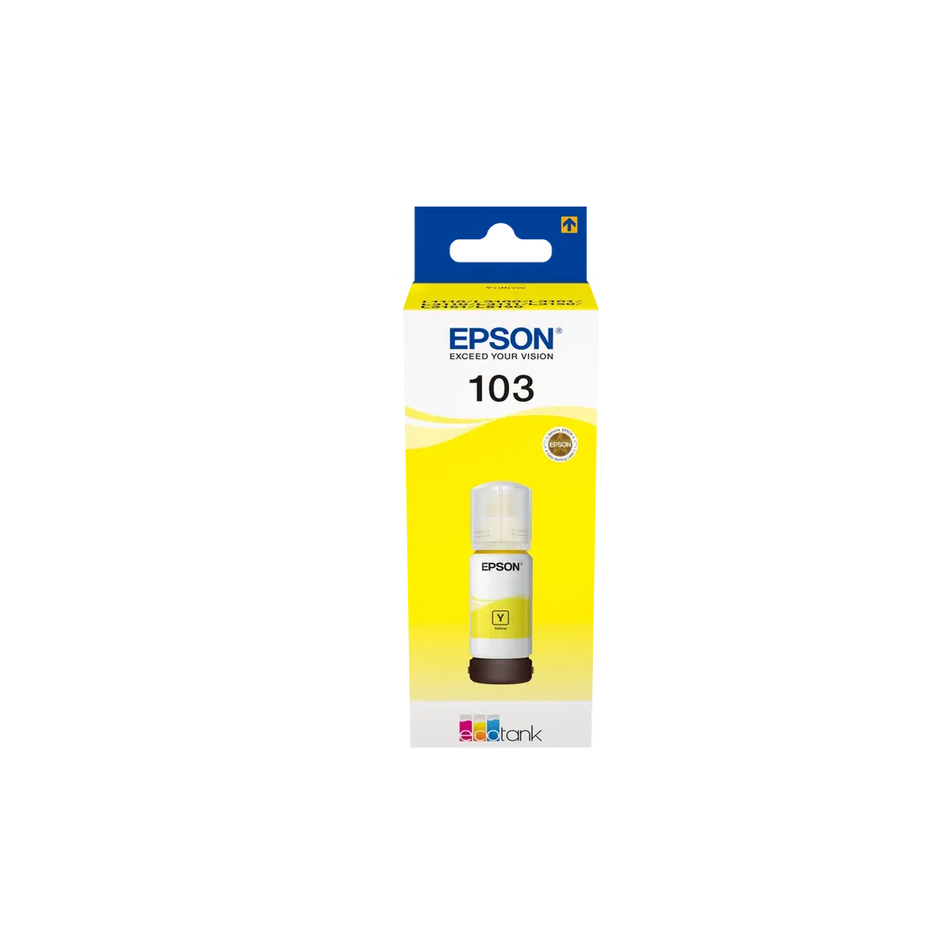 Epson 103 Ecotank Yellow ink bottle