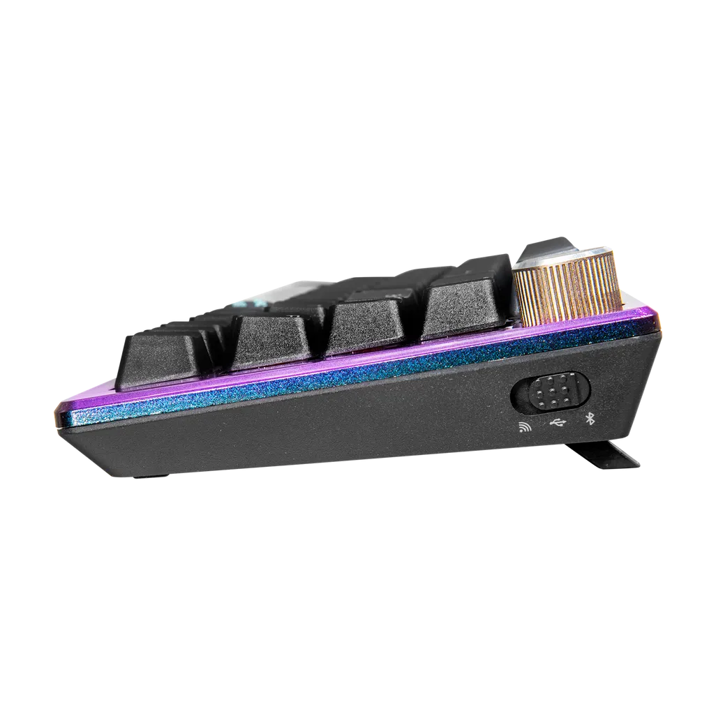 Cooler Master Peripherals MK721 30th Anniversary Edition, 65%, Wired & Wireless, USB + RF Wireless + Bluetooth, Mechanical, QWERTY, LED