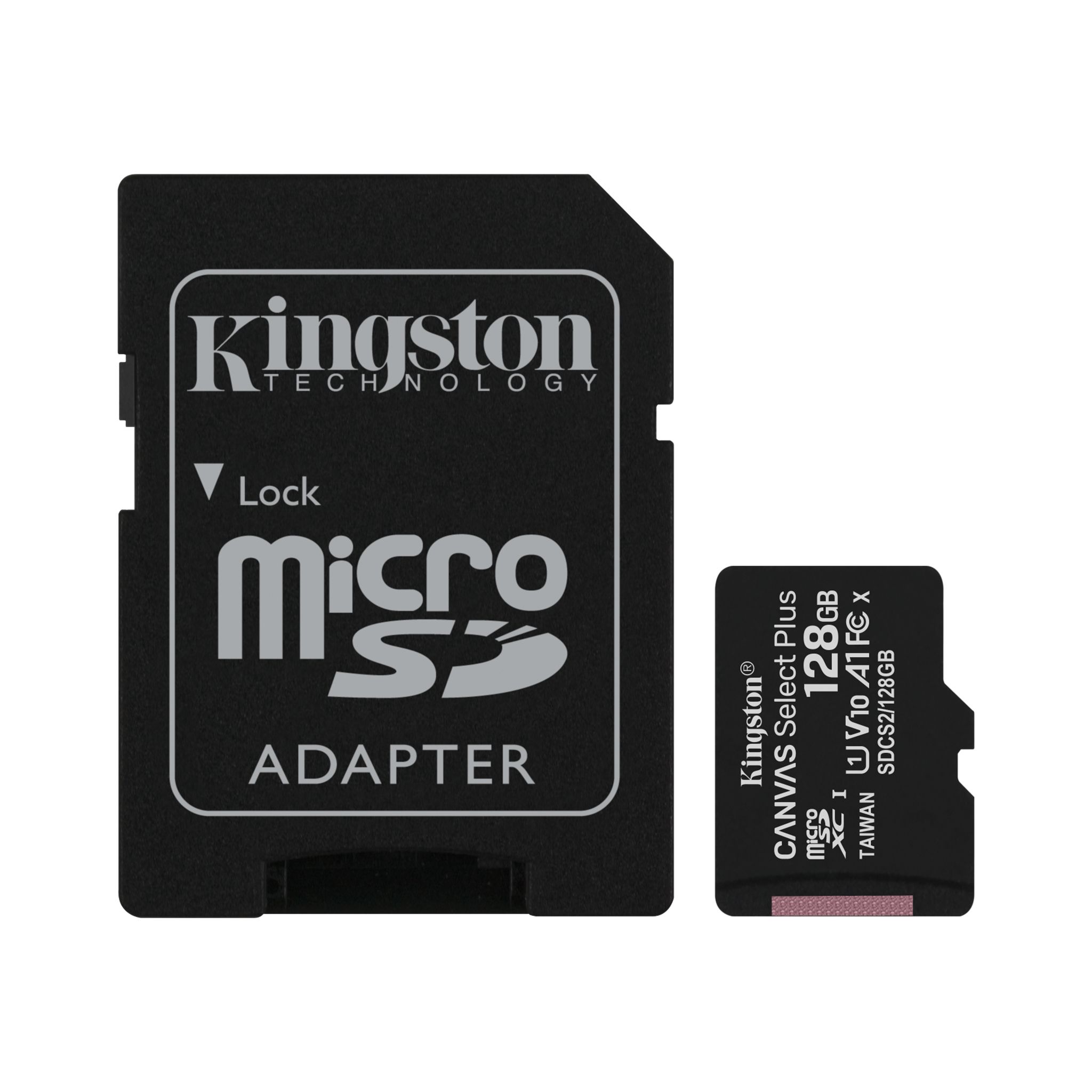Kingston Canvas Select Plus MicroSD Memory Card 128GB-0